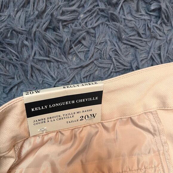 Lord & Taylor Beige Straight Leg Career Pants Size 20W NWT - Picture 2 of 7